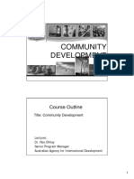 Community Development Handout