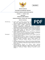 Perda Kab. Kapuas Nomor 3 Tahun 2019 TTG Pengelolaan Sampah