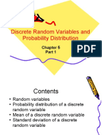 Discrete Random Variables and Probability Distribution