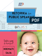 Retorika Dan Public Speaking
