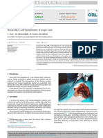 Article in Press: Nasal NK/T-cell Lymphoma: A Tragic Case