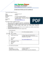 Formulir Isian Penilaian Kualifikasi - CV. Duta Sarana Karya