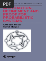 Abstraction, Refinement and Proof For Probabilistic Systems - 2005 - Annabelle McIver - Carroll Morgan