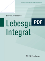 Lebesgue Integral - PDF Liviuc
