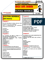 Cultura General (4to Banco)