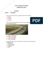 Ujian Semester Konstruksi Jalan Dan Jembatan Dimas Zefitra Xii Dpib 2