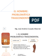 Sesion 1-El Hombre, Problematica Trascendental