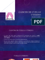CANCER DE CUELLO UTERINO