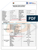 Inspection Checklist Report