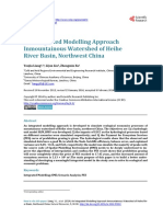 An Integrated Modelling Approach Inmountainous Watershed of Heihe River Basin, Northwest China