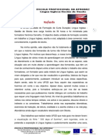 Reflexão Lingua Inglesa Gestao de Stocks