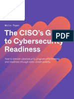 The CISO's Guide To Cybersecurity Readiness: White Paper