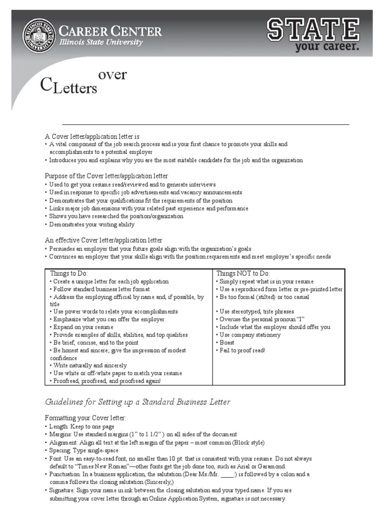 Crafting Effective Job Application Letters | PDF | Résumé | Employment