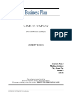 Eit Sample Format - Business - Plan - Template