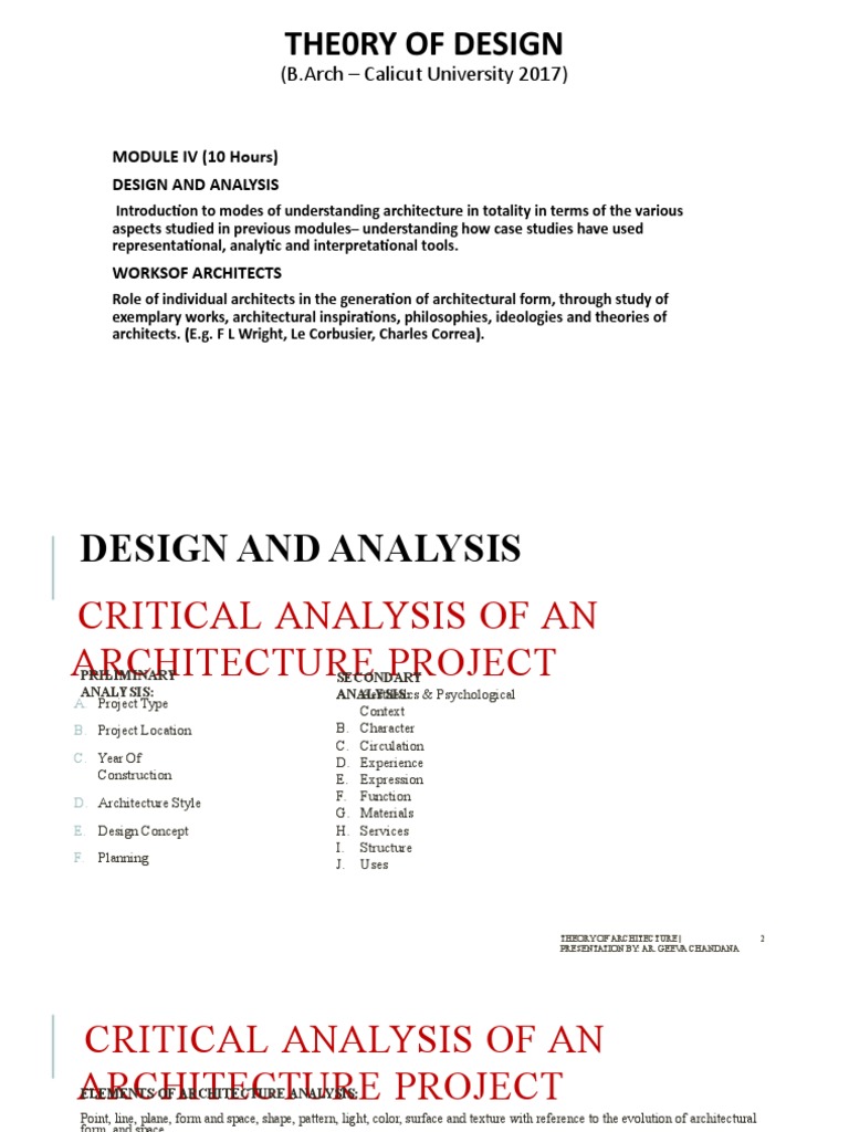 Architectural Design Principles Analysis | PDF | Symmetry | Space