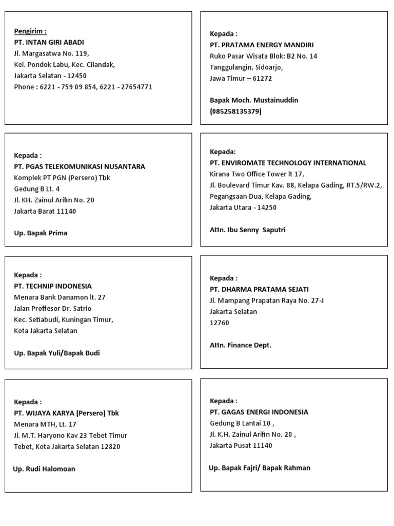  label alamat lengkap pdf