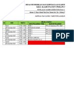 Jadwal Pas Ganjil 2021-2022