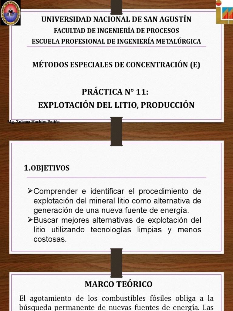 Explotación y Producción de Litio | PDF | Litio | Minería