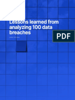 Lessons Learned From Lessons Learned From Analyzing 100 Data Analyzing 100 Data Breaches Breaches