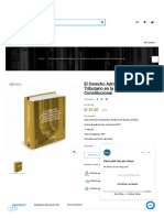 El Derecho Administrativo y Tributario en La Jurisprudencia Constitucional