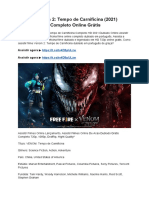 Assistir Venom 2: Tempo de Carnificina (2021) Dublado Filme Completo Online Grátis