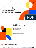 Mengenal Perangkat Router Mikrotik