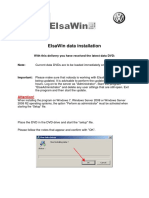 Data Installation ElsaWin DVD Englisch