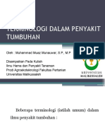 12 Terminologi Dalam Penyakit Tumbuhan