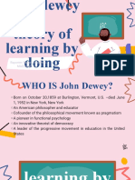 John Dewey's Theory of Learning by Doing