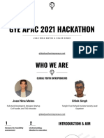 GYE APAC 2021 Hackathon Pitch Deck Guide