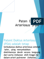Paten Ductus Arteriosus (PDA)