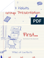Directions For 7 Habits Group Presentation