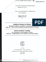 IEC 60364-7-707 Electrical Installations of Buildings - Requirements For Special Installations or