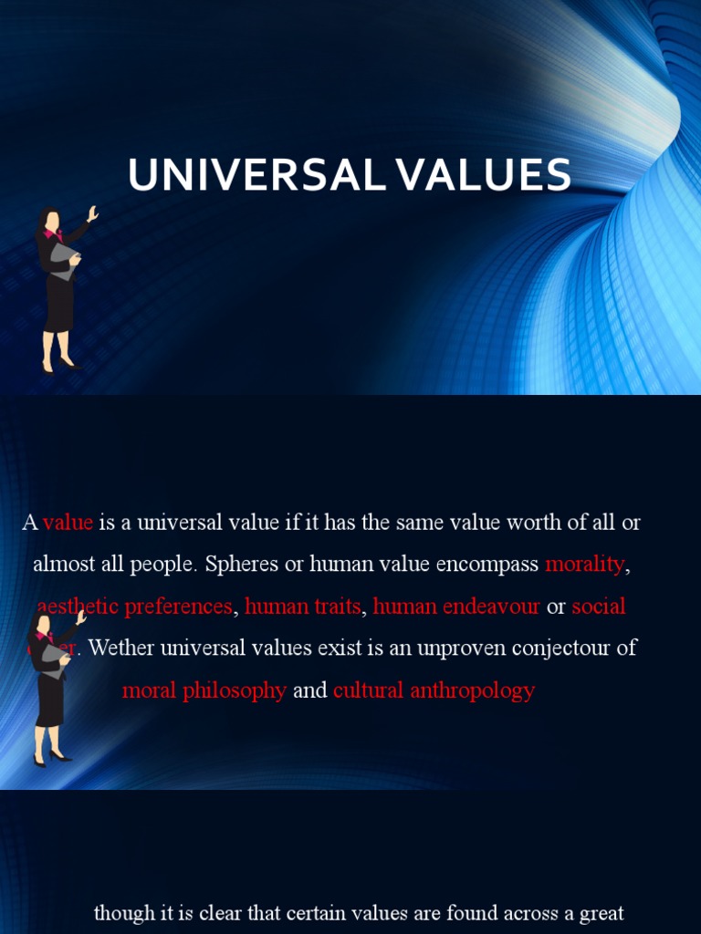 Universal Values PDF