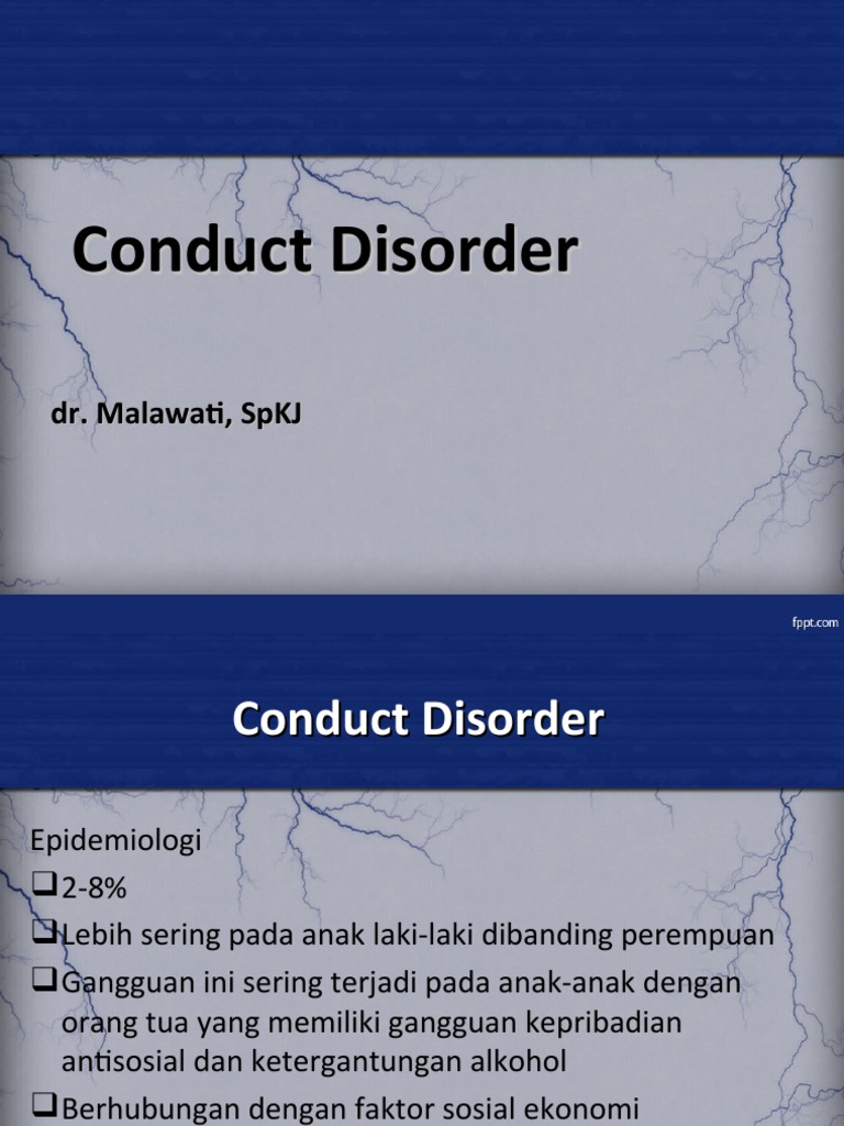 Conduct Disorder PDF