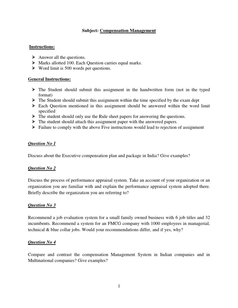 Copm. MGMT - 1 | PDF | Self-Improvement
