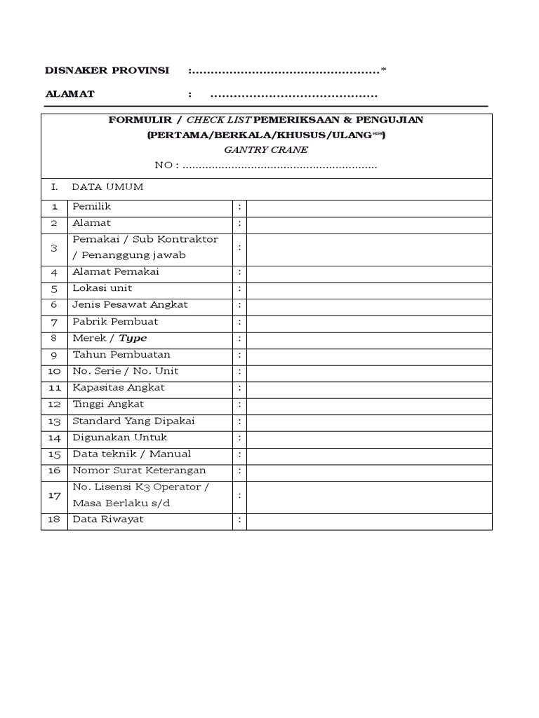 Kriteria Ketidaklayakan Apar | PDF | Teknologi & Rekayasa