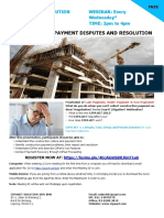 Construction Payment Disputes and Resolution