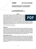 Aktvitas Antioksidan Ekstrak Bunga Telang (Clitoria Ternatea L.) Menggunakan Metode DPPH (2,2 Dipheny1 1-1 Pickrylhydrazyl)