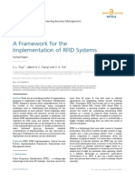 A Framework for the Implementation of RFID Systems