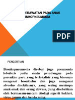 Asuhan Keperawatan Pada Anak Dengan Bronkopneumonia