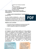 Actividad 7  Cómo nació el absolutismo Cuéntamelo tú