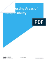 ASI Hosting Areas of Responsibilites