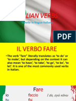 Italian Verbs: I Verbi in Lingua Italiana