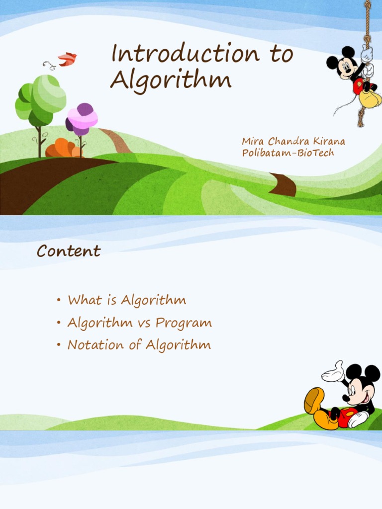 Introduction To Algorithm | PDF | Computer Programming | Algorithms