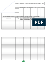 Ficha de Registro Do Diálogo Diário de Segurança - DDS (Salvo Automaticamente)