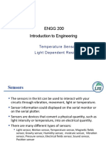 5 - Temperature Sensors - Light Dependent Resistor