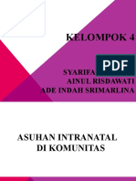 Asuhan Intranatal Di Komunitas