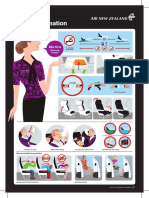 B777-200U Safety Information: Kia Ora