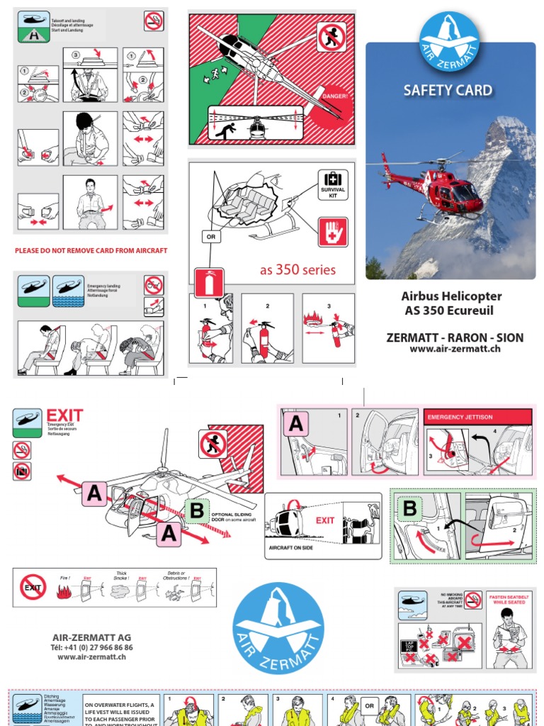 Safety Card: As Series | PDF